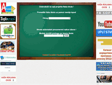 Tablet Screenshot of nasaskola.rs